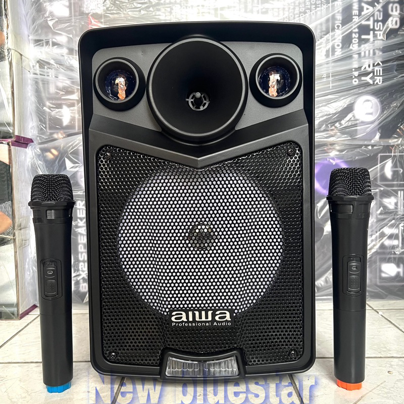 Speaker Portable Wireless Aiwa 238 O - 8 inch Bluetooth