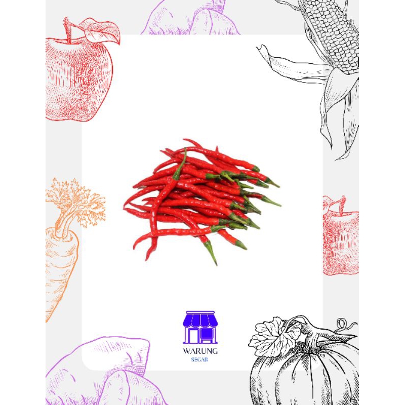 

CABE KERITING MERAH SEGAR