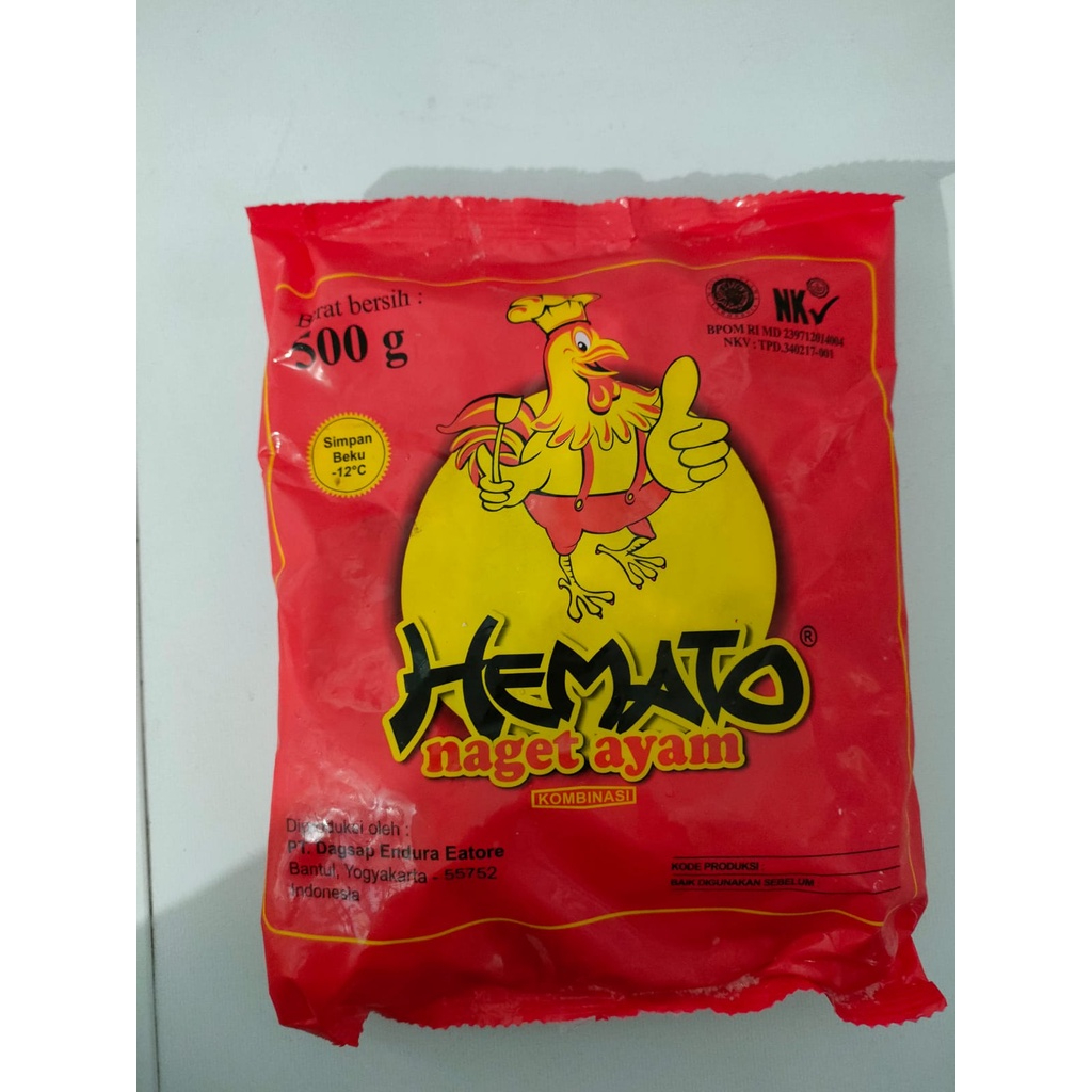 

HEMATO NAGET AYAM 500GR