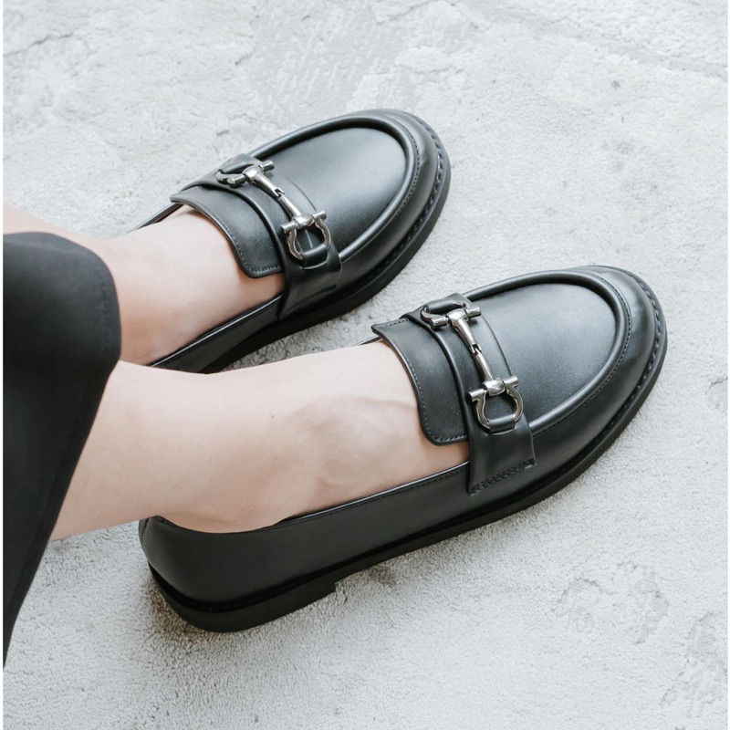 Sepatu Dianable - Valleta Loafers Flatshoes Black