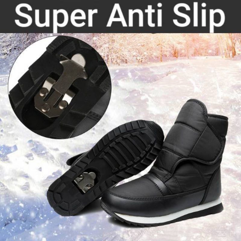 Winter Boots Sepatu Winter Pria dan Wanita Unisex Waterproof Premium
