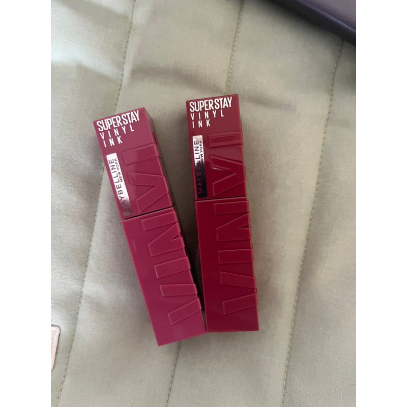 maybelline vinyl ink coy & lippy