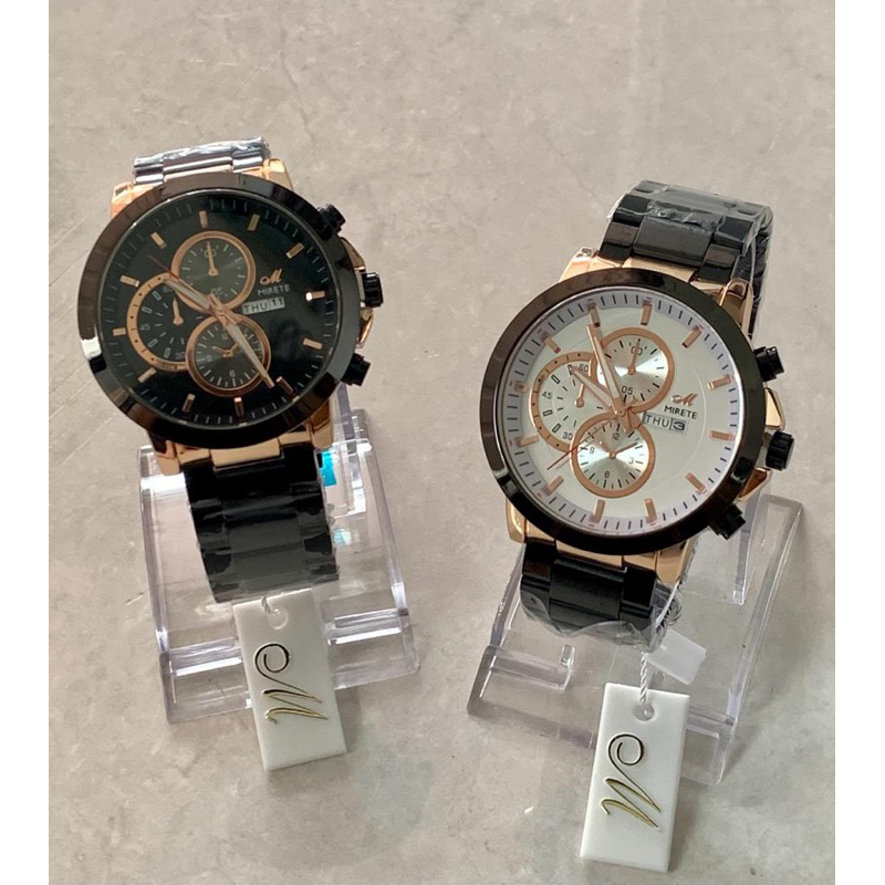 Jam tangan Rantai Mirete original Jam tangan pria COD