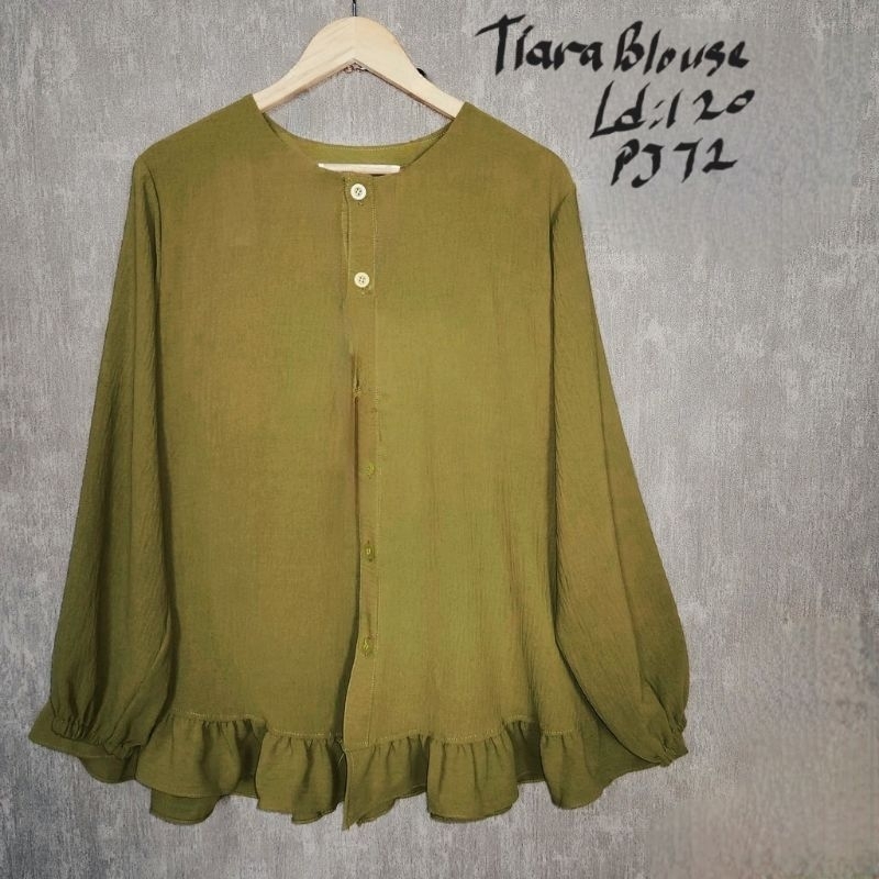 YUMNA BLOUSE/ATASAN WANITA CRINKLE TERBARU