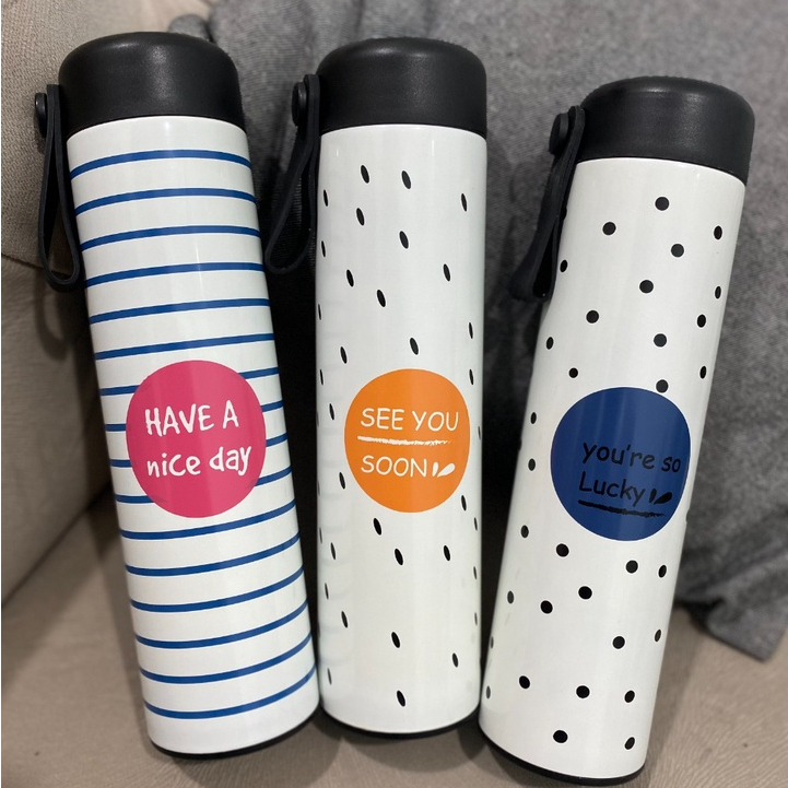 Thermos Air Mini Tahan Panas dan Dingin / Botol MInum Vacuum Cup Stainlees Steel / Botol Minum Traveling Anti Tumpah / My Cup 650ml