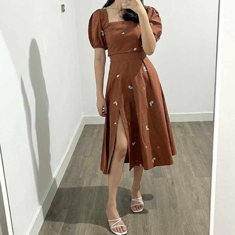 PRELOVED Oudre - Ansim Set in Brick