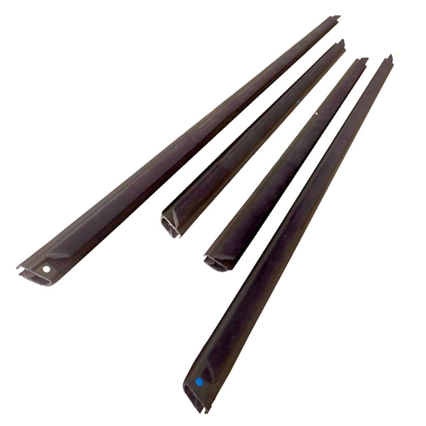 1 Set Pelipit Karet Kaca Luar Honda Jazz GE8 Tahun 2008 s/d 2013 Pelipit Pintu Kaca Mobil Honda Jazz