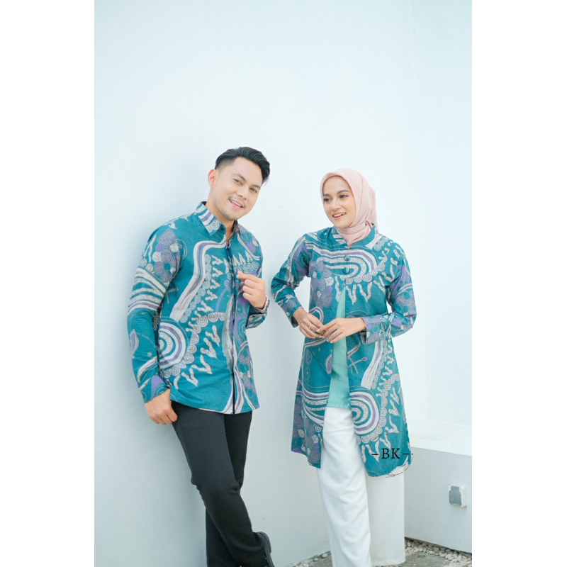 Batik Couple | Batik Couple Modern | Baju Batik Couple | Batik Tunik Couple