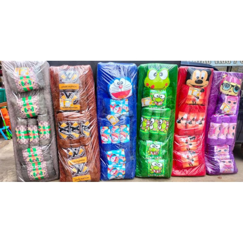 Kasur bulu 7 bantal jumbo