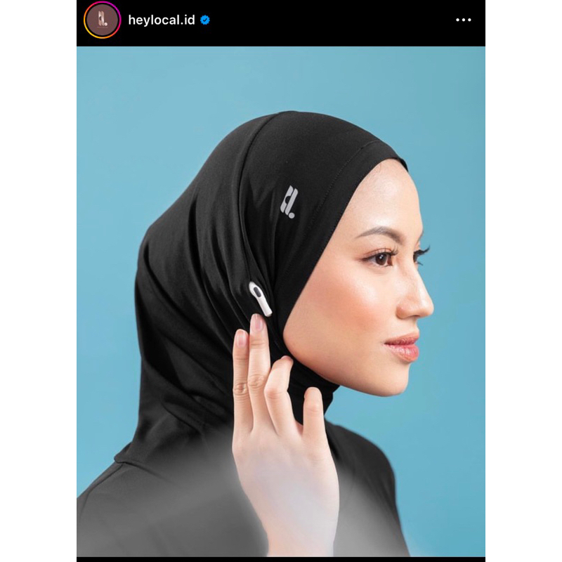 Heylocal Nspire Sport Hijab Black
