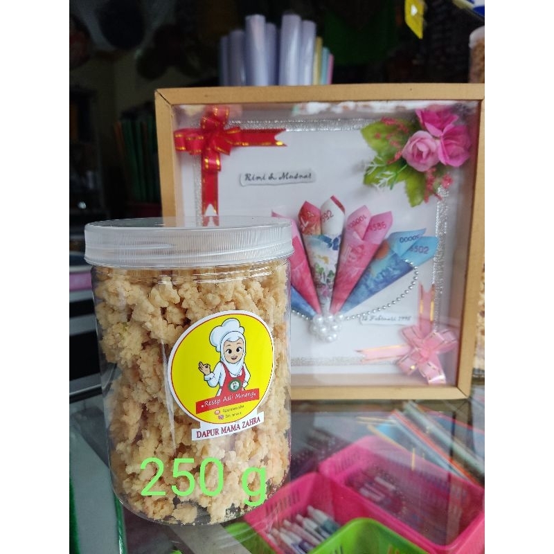 

Akar kelapa original 250 g/manis gurih dan renyah