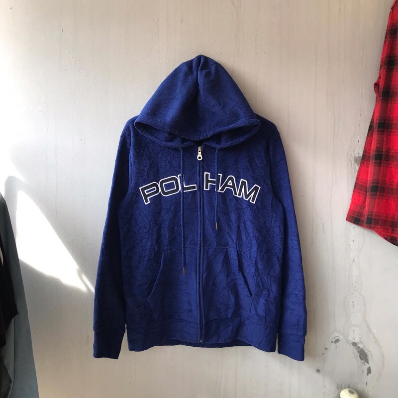 sherpa zip hoodie polham