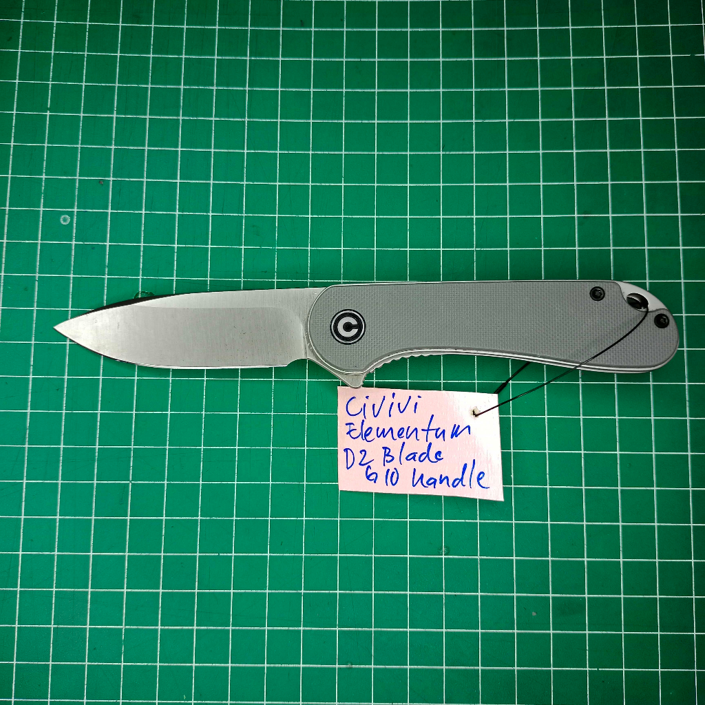 Civivi elementum D2 Blade Satin blade G10 Handle