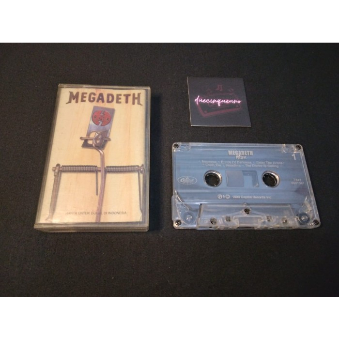 MEGADETH - RISK (KASET PITA)