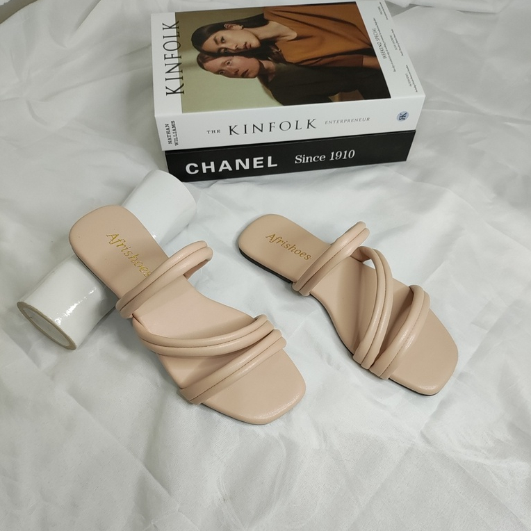 Afrishoes Nirmala Sandal Flat Teplek Wanita