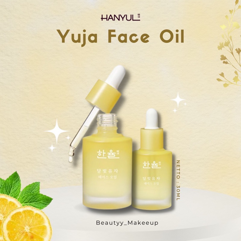 Hanyul Yuja Face Oil 30ML