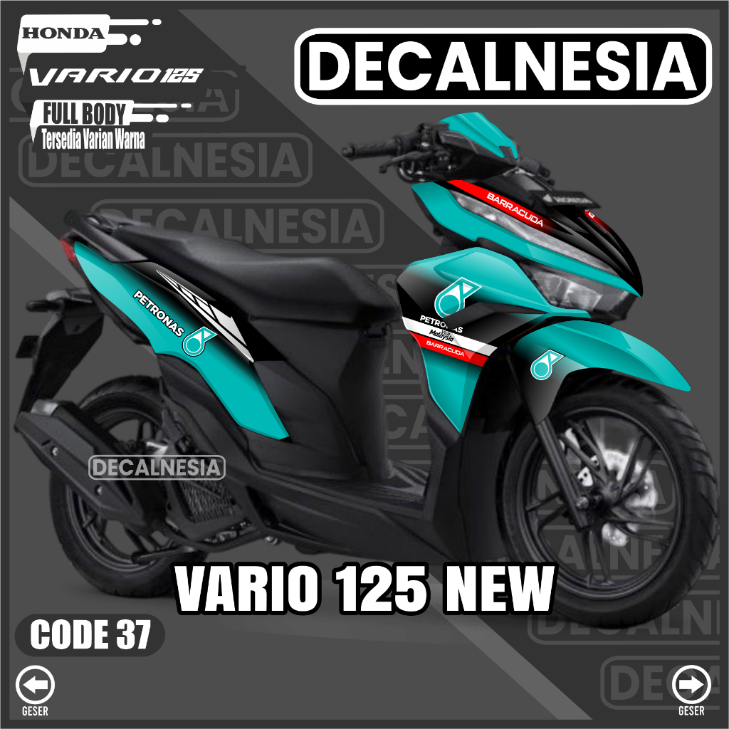 Stiker Decal Vario 125 New 2022 2023 Full Body Petronas Sticker CBS ISS SP Motor Honda Variasi Modif