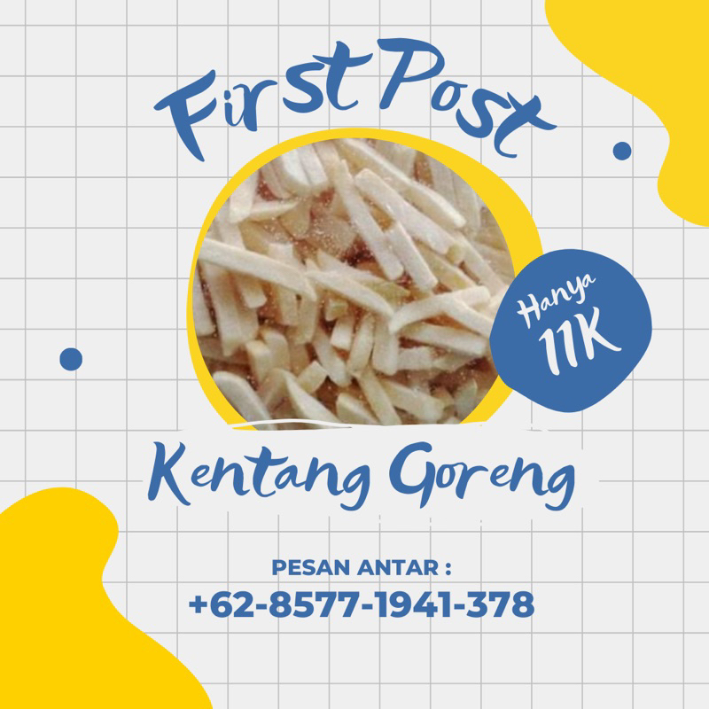 

kentang goreng-250gr/ORIGINAL/CHEESE