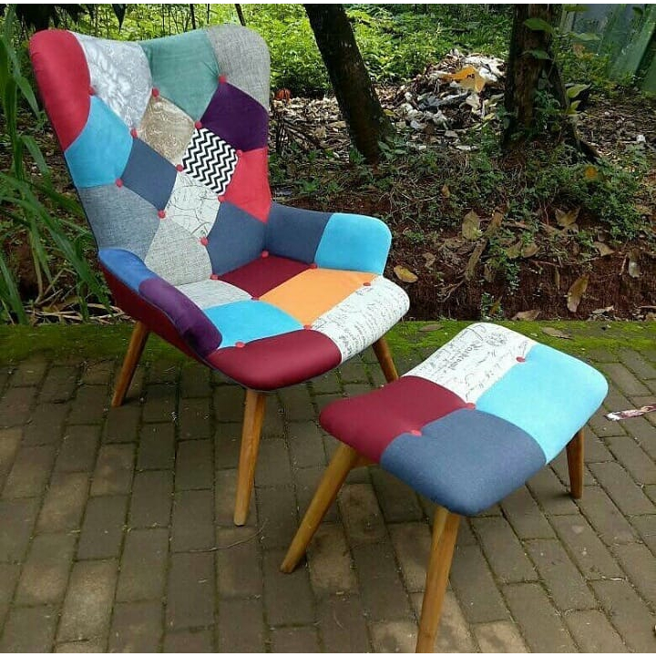 Kursi Malas Model Uya Kuya, Kursi Santai Kayu Jati