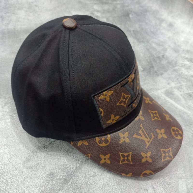 Topi Baseball LV Monogram Super Premium Import Unisex