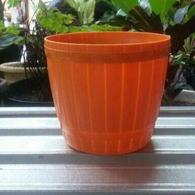 Pot Bunga Gentong ZELIG Hitam / Warna PK25G / PK30