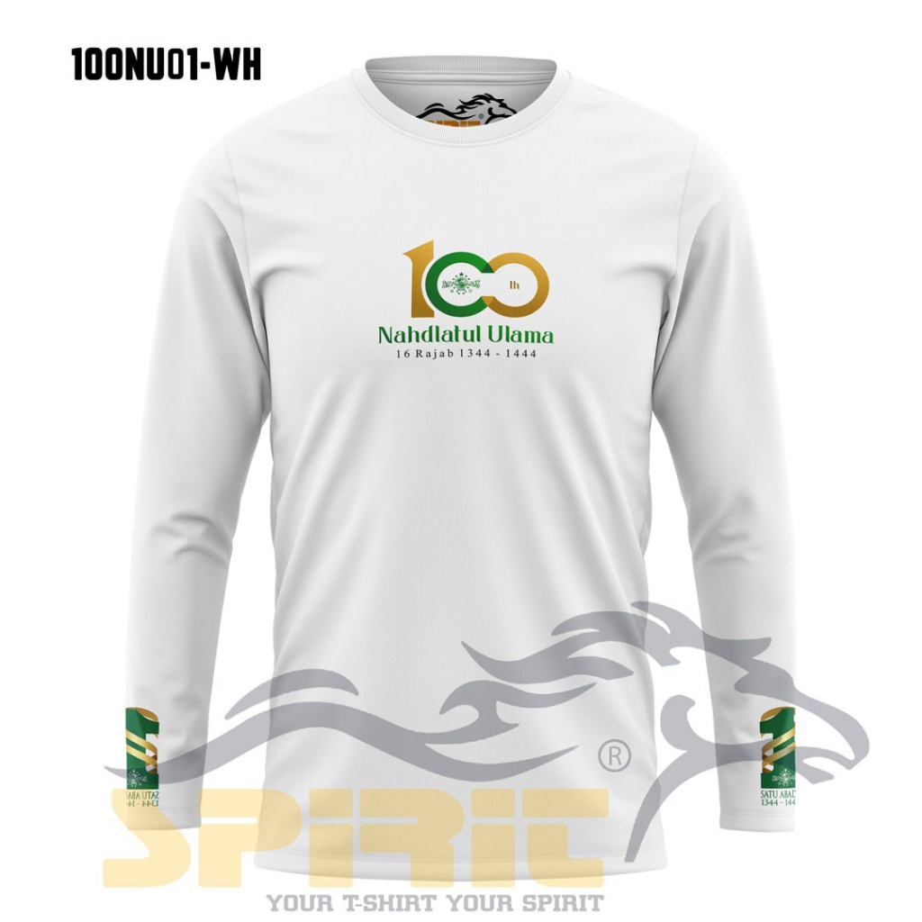 KAOS NU NAHDATUL ULAMA KAOS PERINGATAN 100 TAHUN PBNU NAHDATUL ULAMA