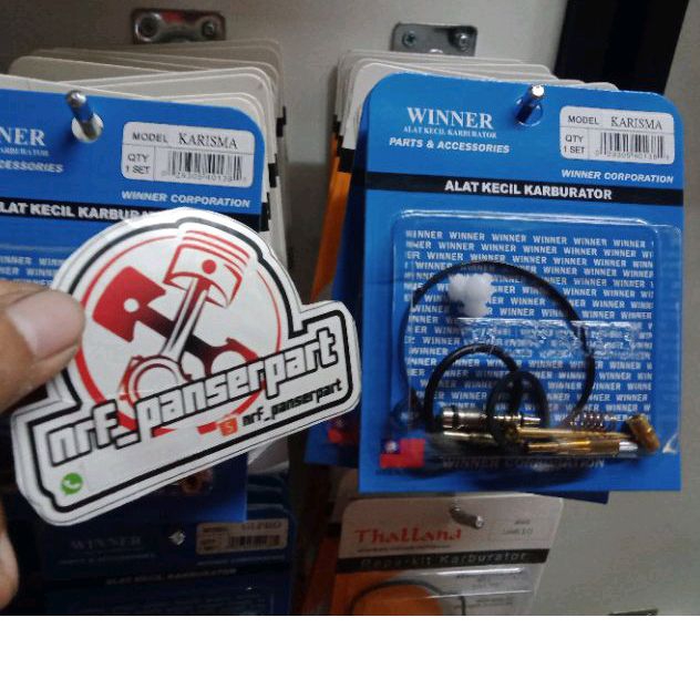 REPARKIT KARBURATOR KHARISMA X//SPUYER PARKIT/REPAIRKIT SET CARBURATOR HONDA SUPRA X 125 KIRANA WINN