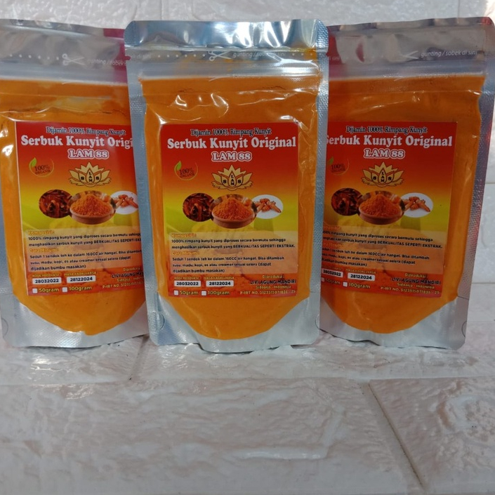 

BUBUK KUNYIT MURNI 50gr