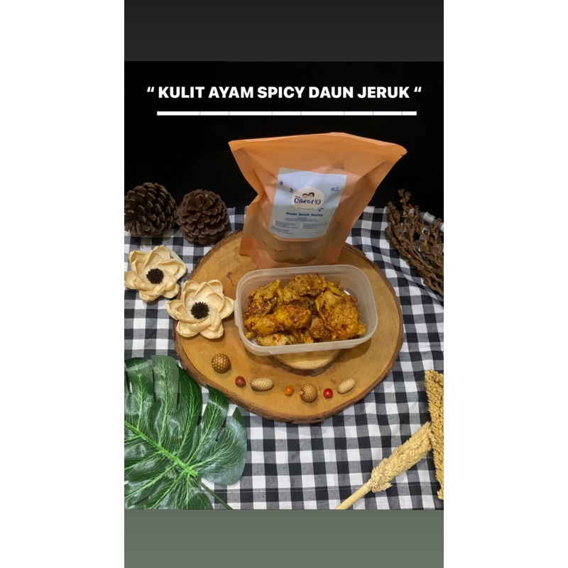 

KULIT AYAM SPICY DAUN JERUK
