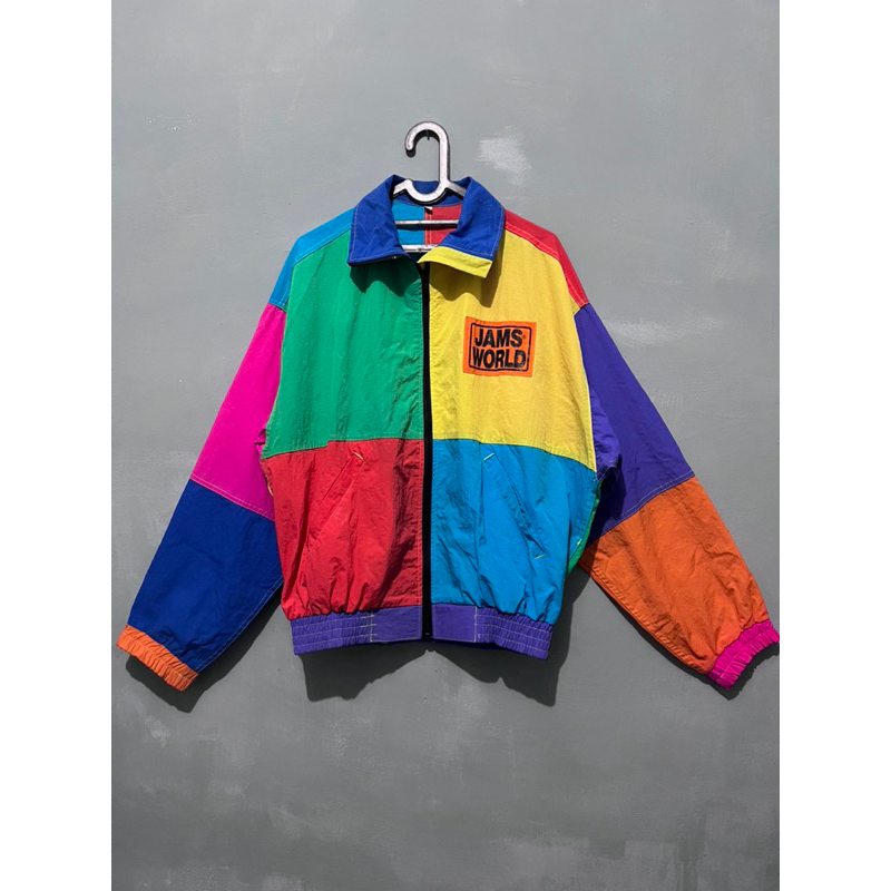 VINTAGE JAMS WORLD COLORBLOCK JACKET BY JAMS WORLD