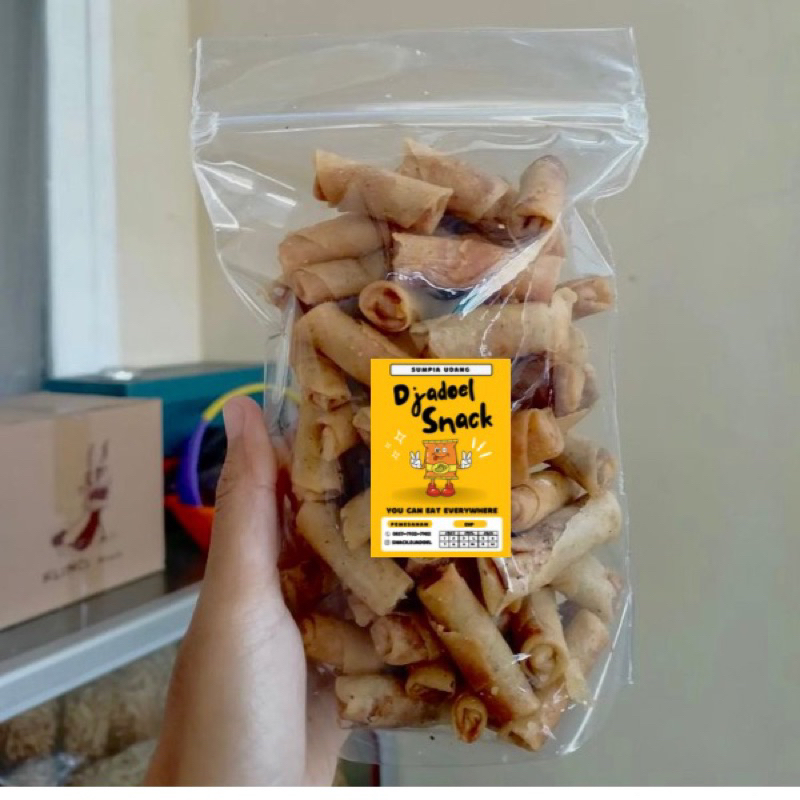 

SUMPIA UDANG CRISPY/SUPER ABON/SUMPIAH//CEMILAN SUMPIA EBI 200gr