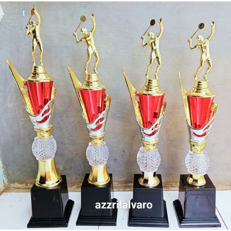 piala body 112 + FG badminton juara 1 2 3 4