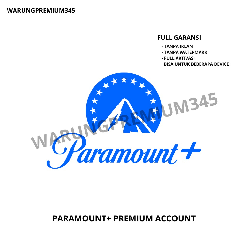 PARAMOUNT PLUS  PREMIUM ACCOUNT (BISA UNTUK IOS DAN ANDROID)
