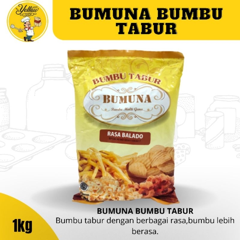 

BUMUNA BUMBU TABUR KEMASAN 1KG