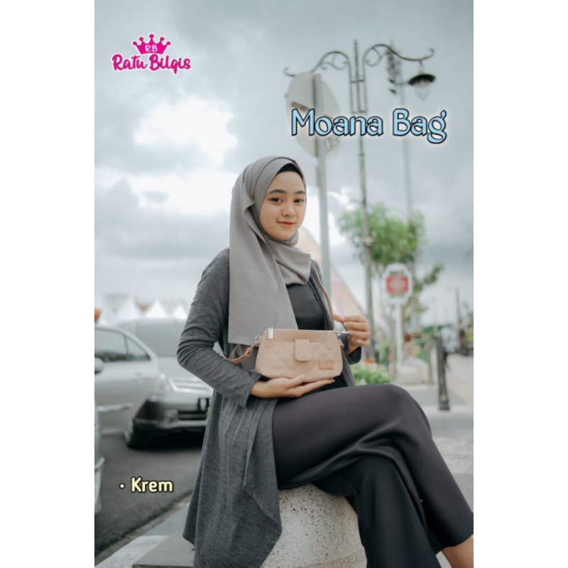 Moana bag chocoly bordir by Ratu Bilqis