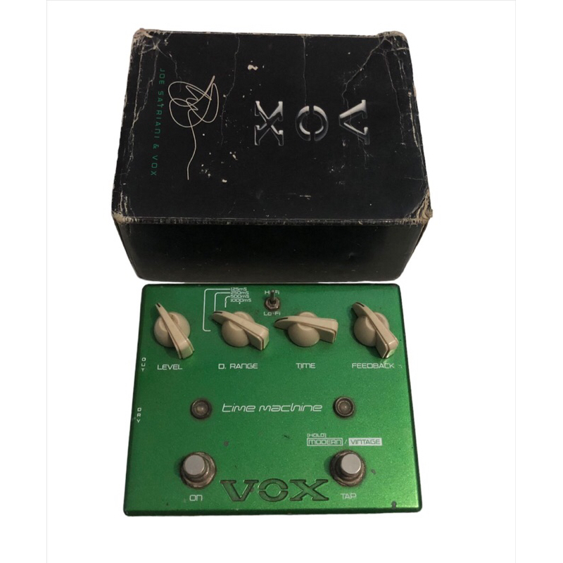 vox delay signature JOE SATRIANI / efek gitar delay merk vox original second signature joe Satriani