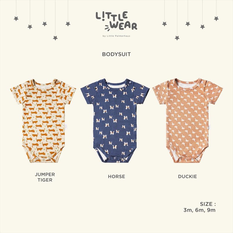 Little Palmerhaus - Little Wear Bodysuit (Jumper Bayi)