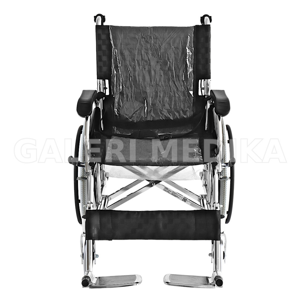 (KHUSUS GOJEK) Kursi Roda GEA FS 863 Aluminium Wheelchair - Kursi Roda Semi Travel Bisa Lipat