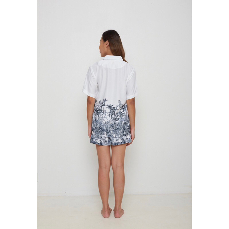 MK Pajamas Palm Lengan Pendek