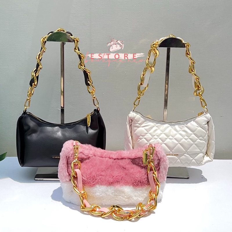 Tas Wanita Nezu Chain Handle Hobo