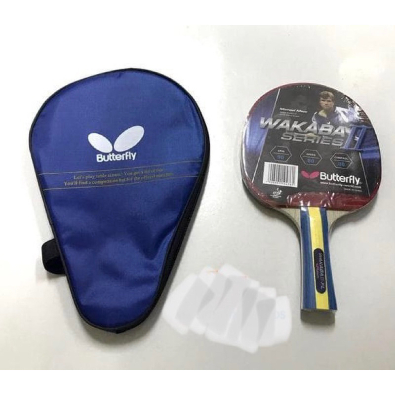 BAD BAT PINGPONG BED BET TENIS MEJA BUTTERFLY WAKABA II IMPORT