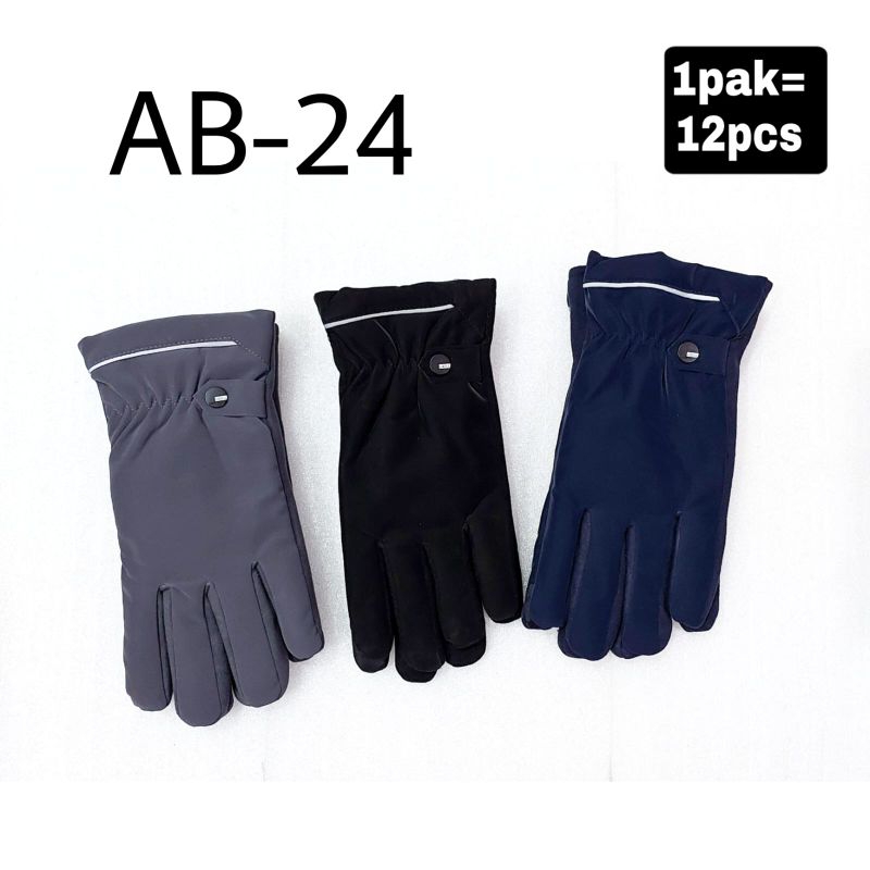 sarung tangan pria touch screen man glove fashion tebal. AB-24