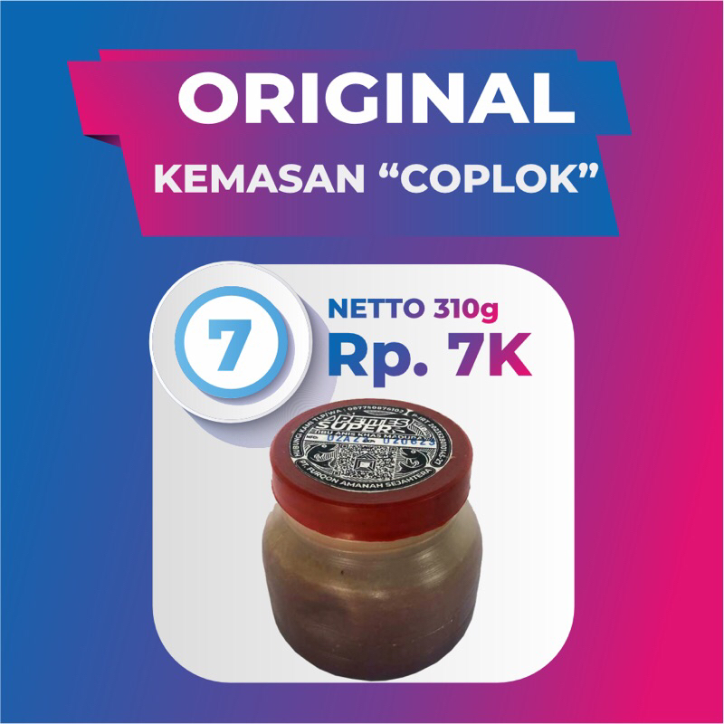 

PETIS ORIGINAL KEMASAN LAMA (310g)