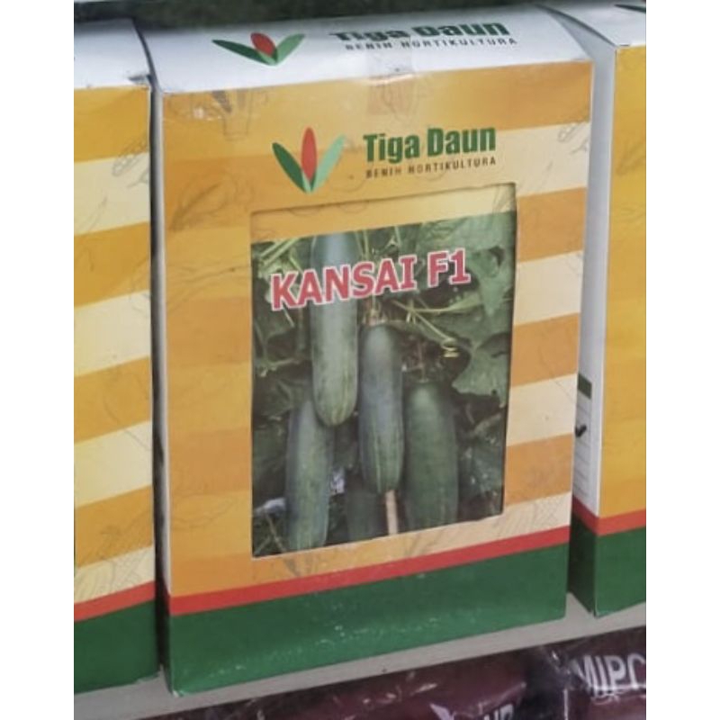 Jual Benih Timun Hibrida Kansai F Gram Cap Tiga Daun Shopee