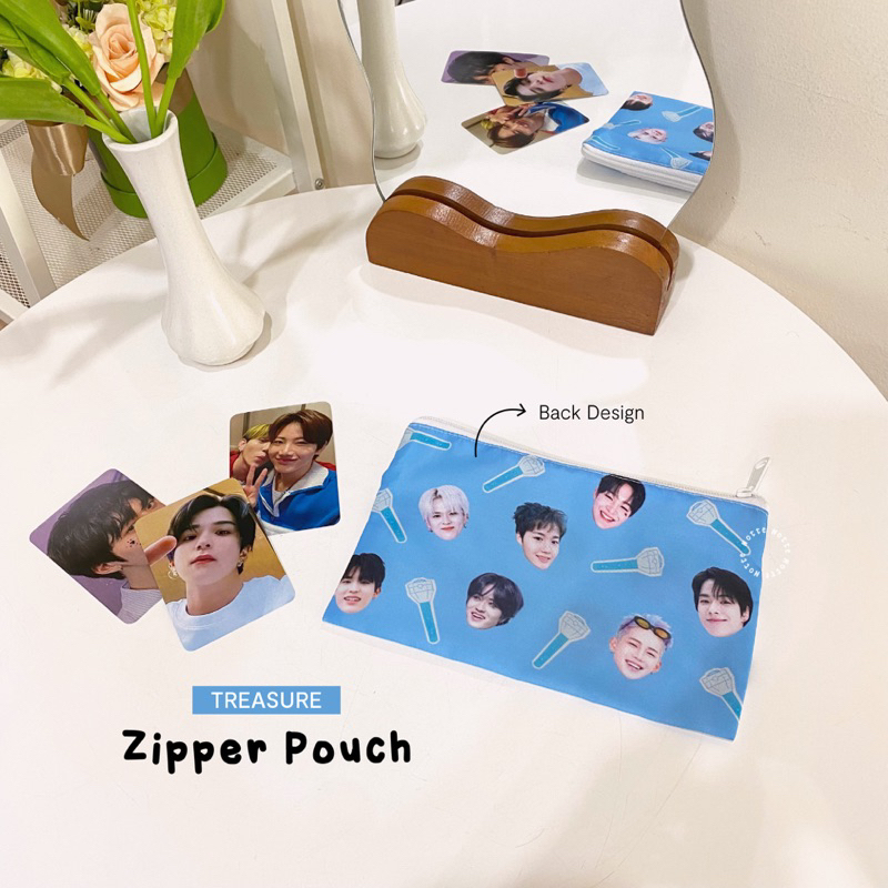 NOTTE - Zipper Pouch BTS/Blackpink/Seventeen/NCT 127/NCT Dream/Treasure