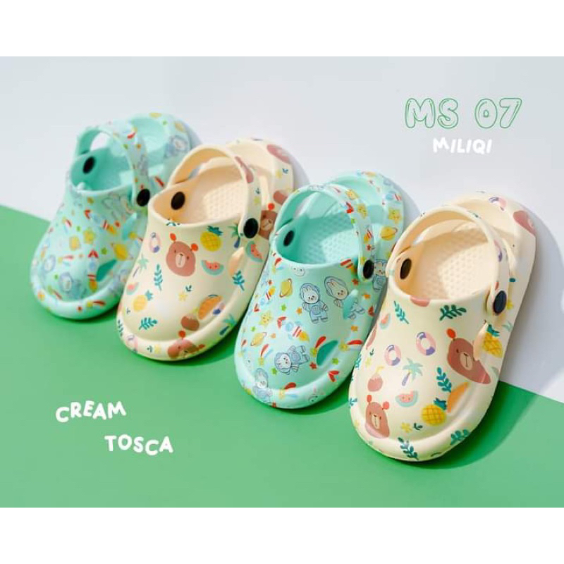 Sandal sepatu anak Slop Miliqi MS 07