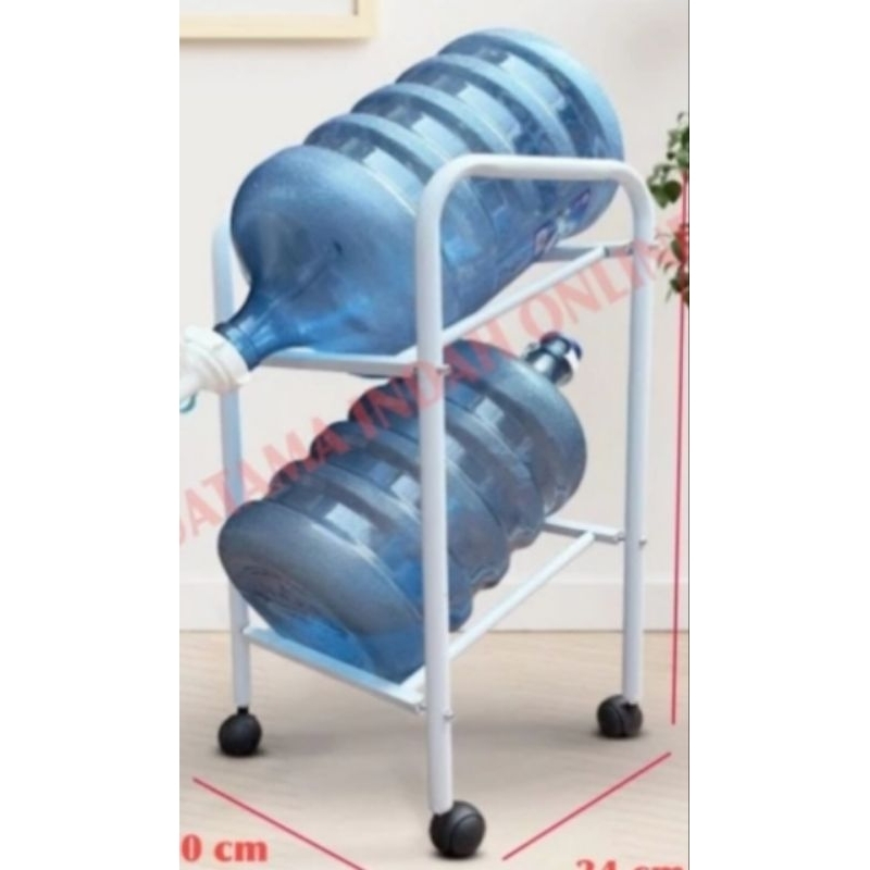 Gratis Ongkir Rak Galon 3 Susun/Rak Galon Besi 3Susun/Kuat Murah Dan Ekonomis