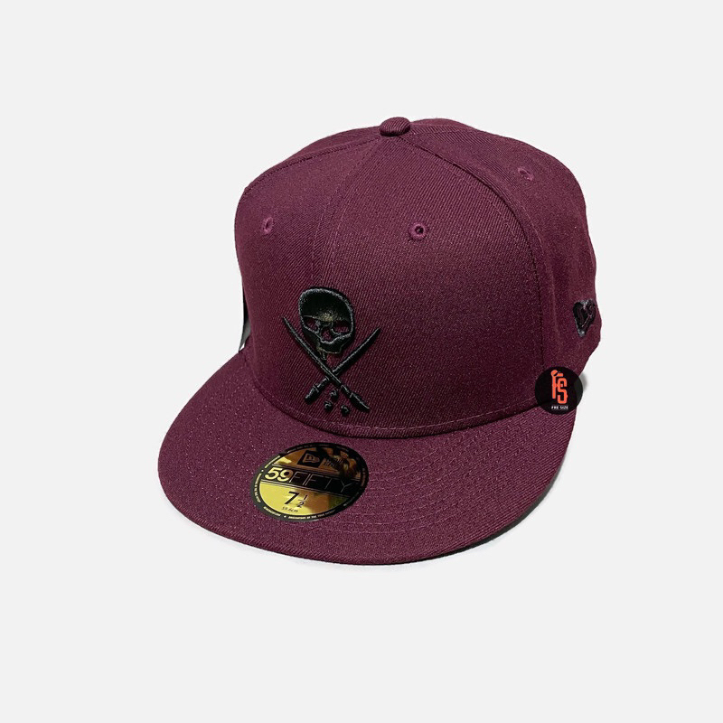 TOPI NEW ERA ORIGINAL 5950 SULLEN BADGE MAROON