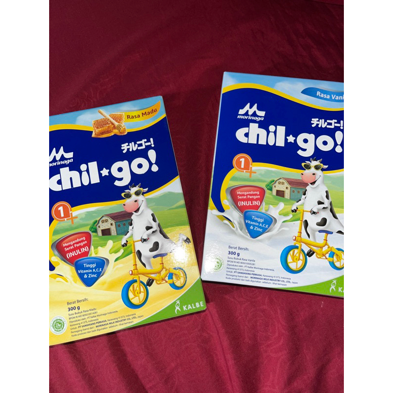 

Chil go 1+ 300gr rasa madu dan vanilla