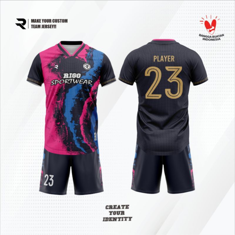 baju olahraga anak laki laki jersey futsal custom full printing